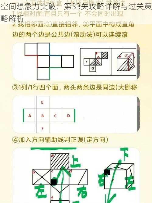 空间想象力突破：第33关攻略详解与过关策略解析